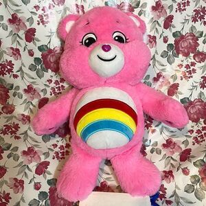 Care Bear Teddy With Rainbow.